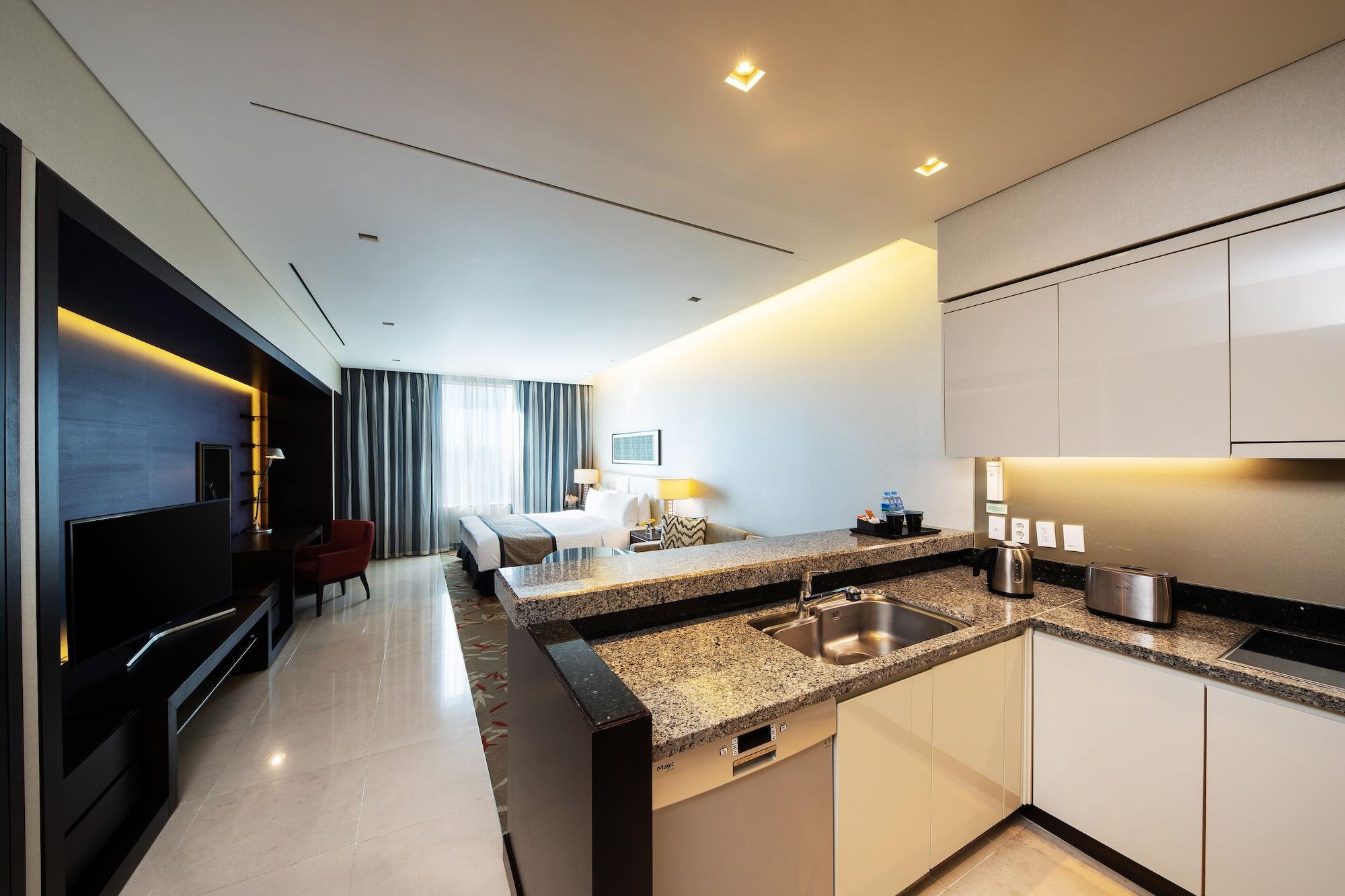 Oakwood Premier Coex Center Seoul Aparthotel Exterior foto